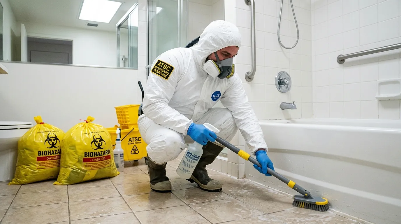 Decontamination equipment deployed for Blood Cleanup in New Carrollton